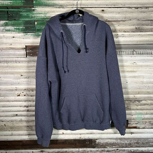 Vintage Russell Blank Hoodie - Picture 1 of 8